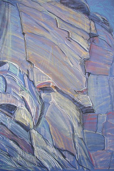 Heptonstall - Pastel on paper